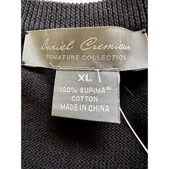 Daniel Cremieux Signature Collection Men's Supima Cotton Vest Size XL Preppy - Picture 2 of 12